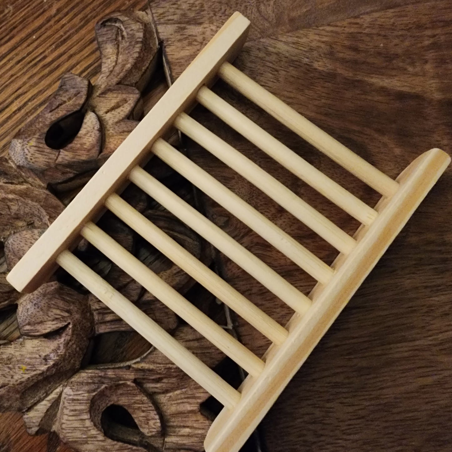 Bamboo Draining Soap Dish