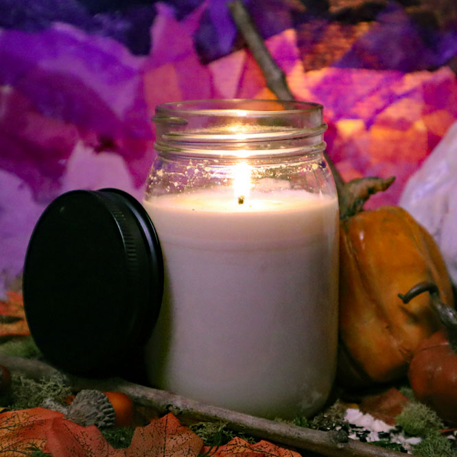 Falloween Collection Hand Poured Soy Candles Large